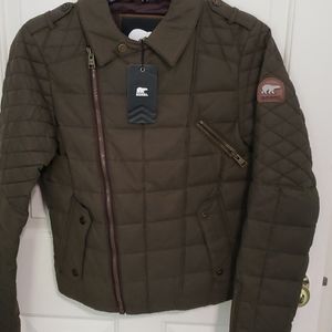 Sorel women conquest carly moto jacket $575